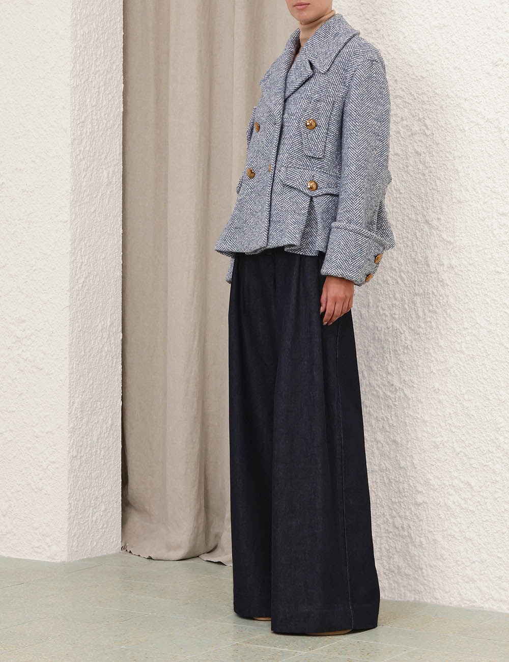 Chaqueta Peacoat Herringbone Rebellion