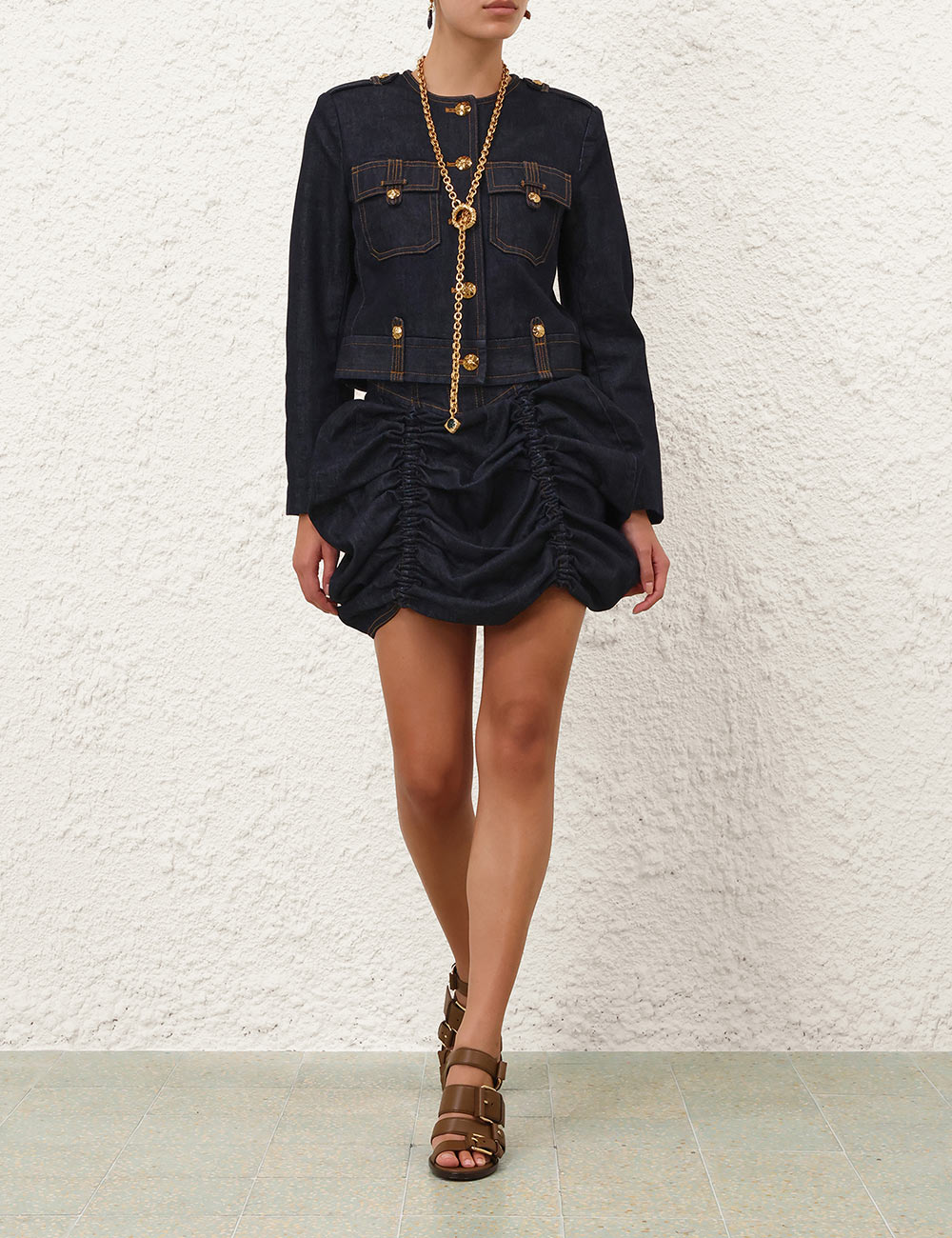 Minifalda de Denim Rebellion