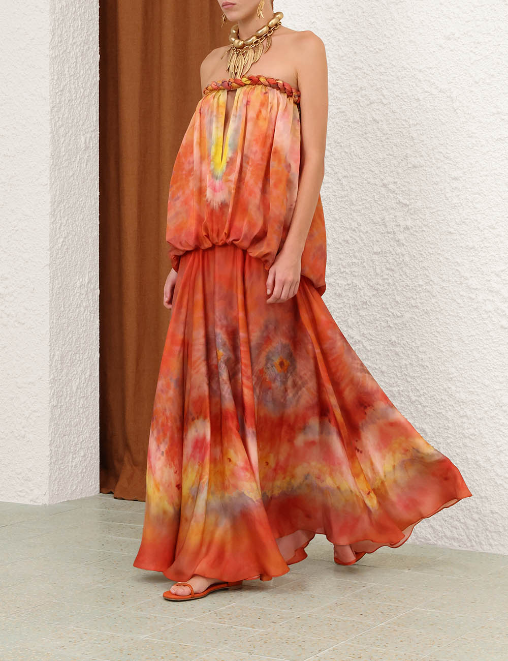 Vestido Bandeau Luna Twist