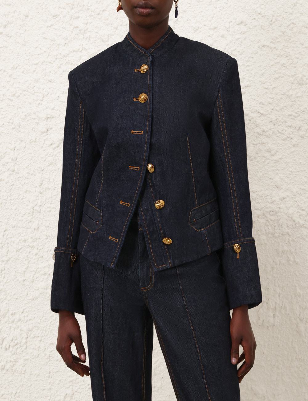 Chaqueta Pirata de Denim