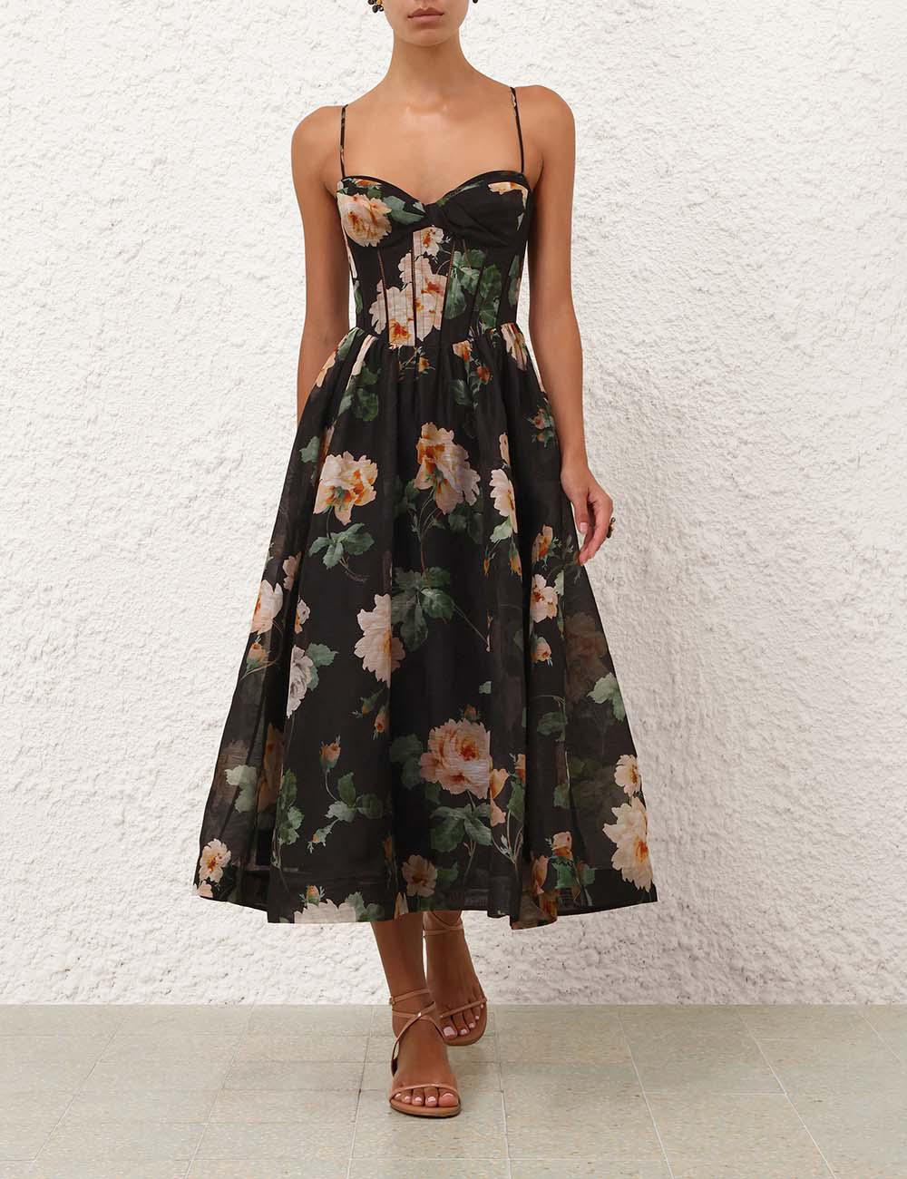 Vestido Midi Corset Luna