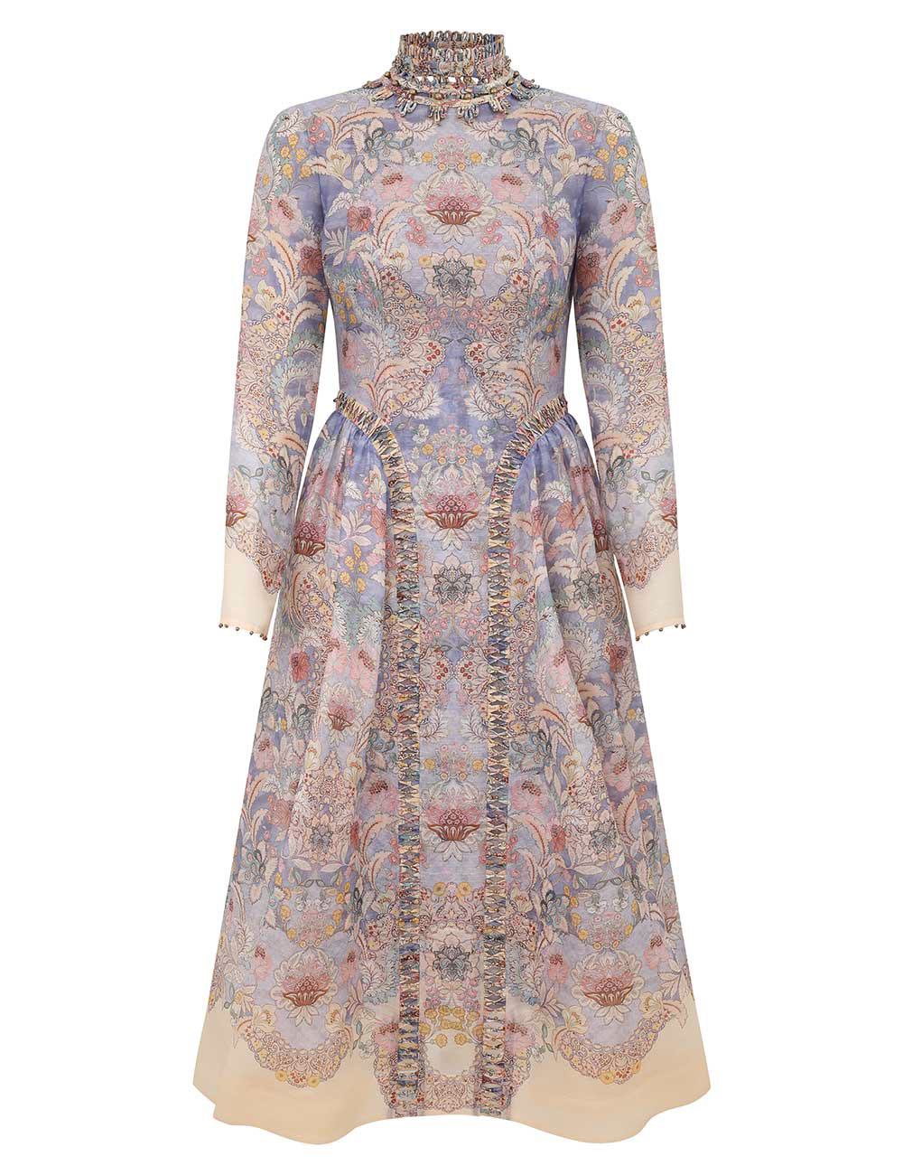 Vestido Midi con Abalorios Rebellion