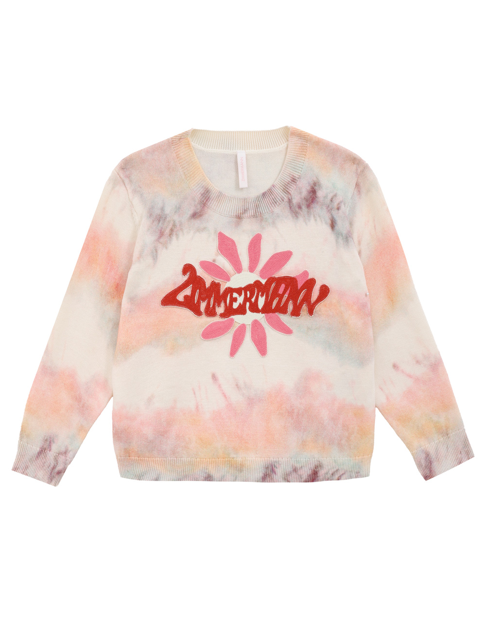 Jersey de punto con estampado tie-dye para niños Daylight