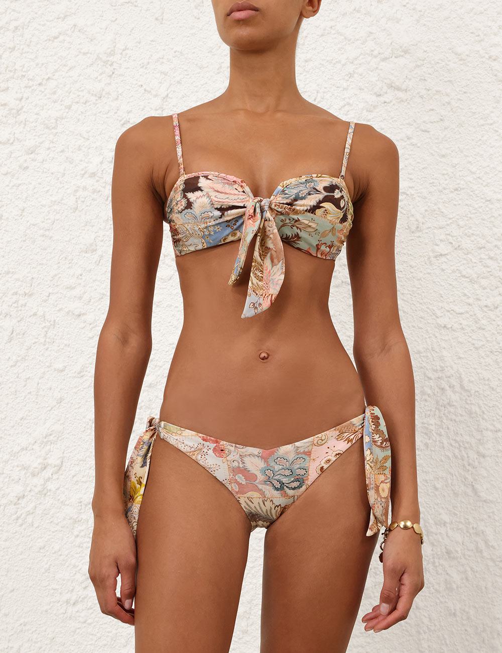 Pantalón de Bikini con Cinta de Luz Diurna