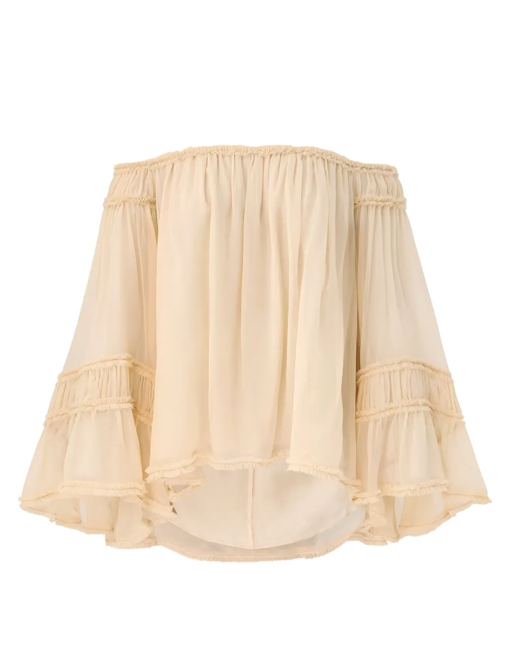 Blusa Rebellion Fray Flutter