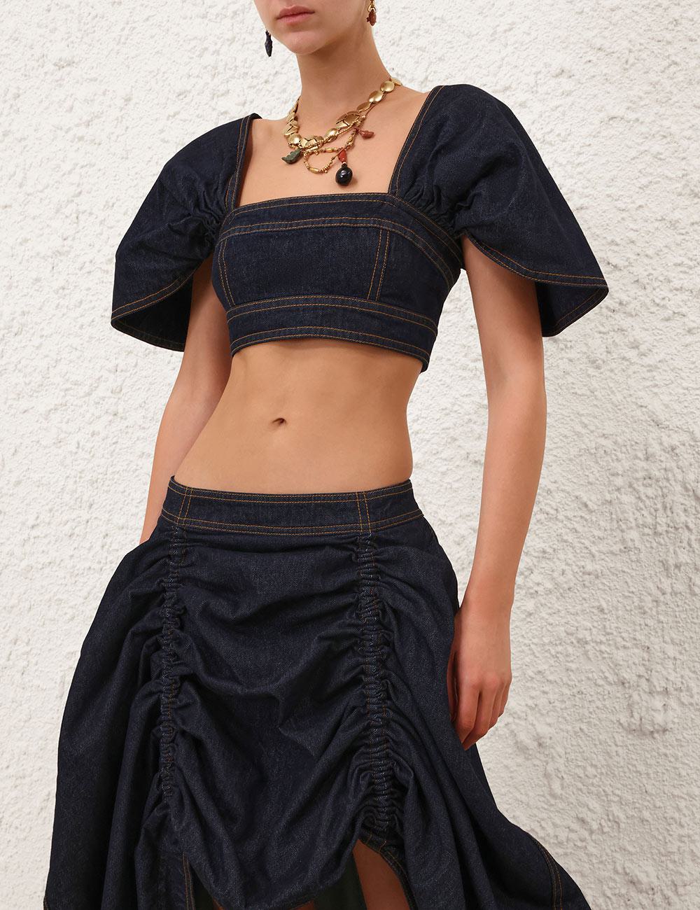 Bodice de Denim Rebellion