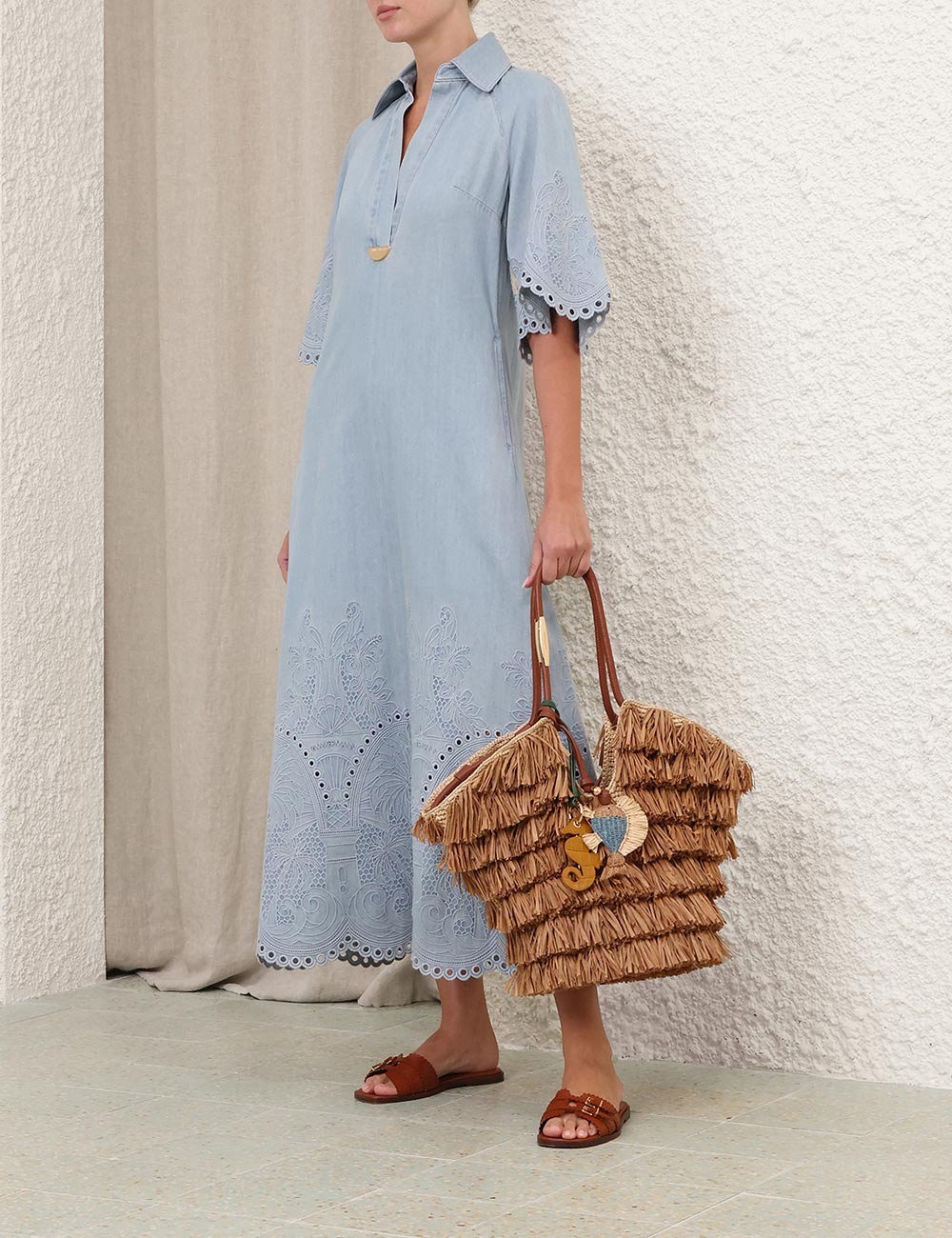 Vestido Midi de Denim Daylight