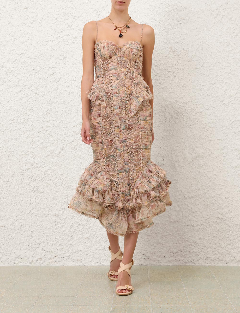 Vestido Midi Desgastado Rebellion