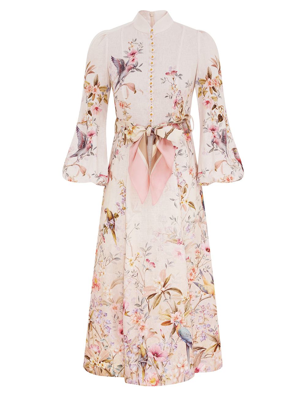 Vestido Midi con Botones Rebellion