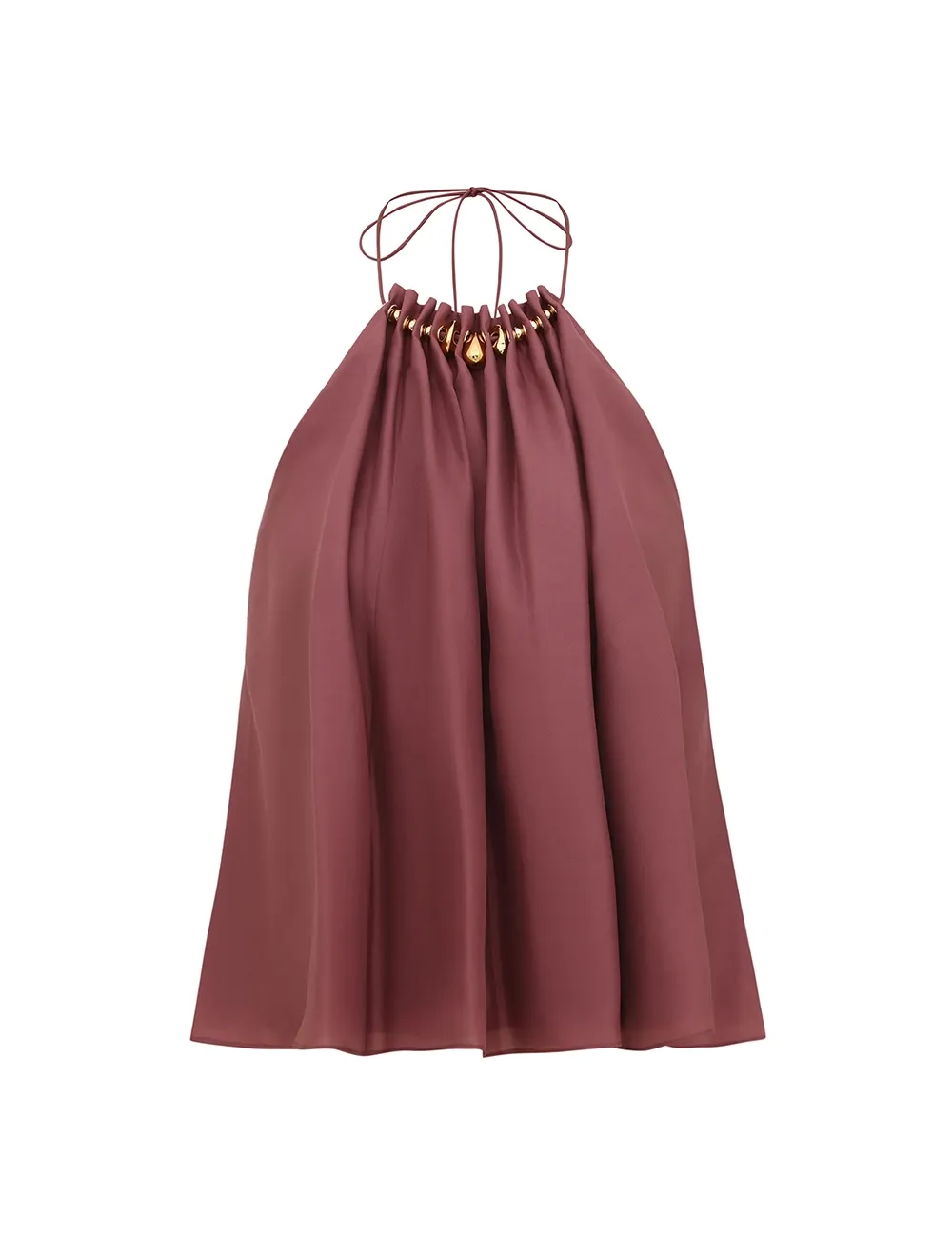Cami de cuentas con volantes Aster