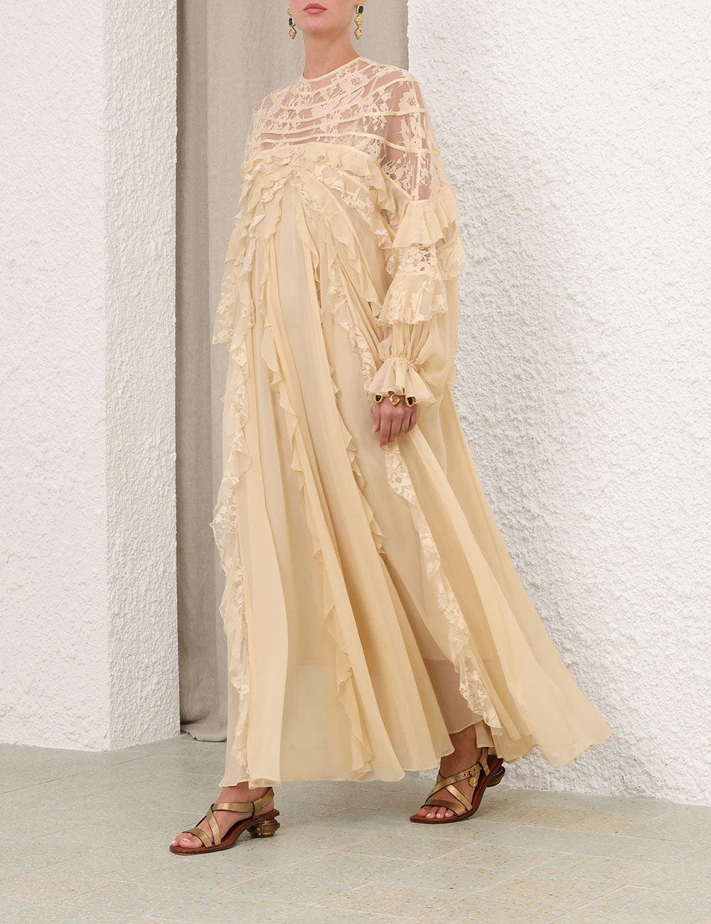 Vestido de volantes Rebellion Splice