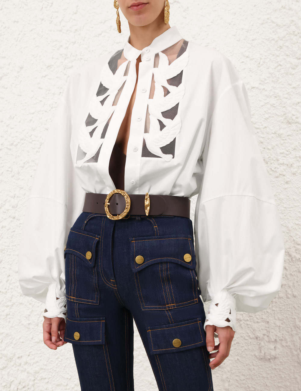 Blusa con aplique Luna