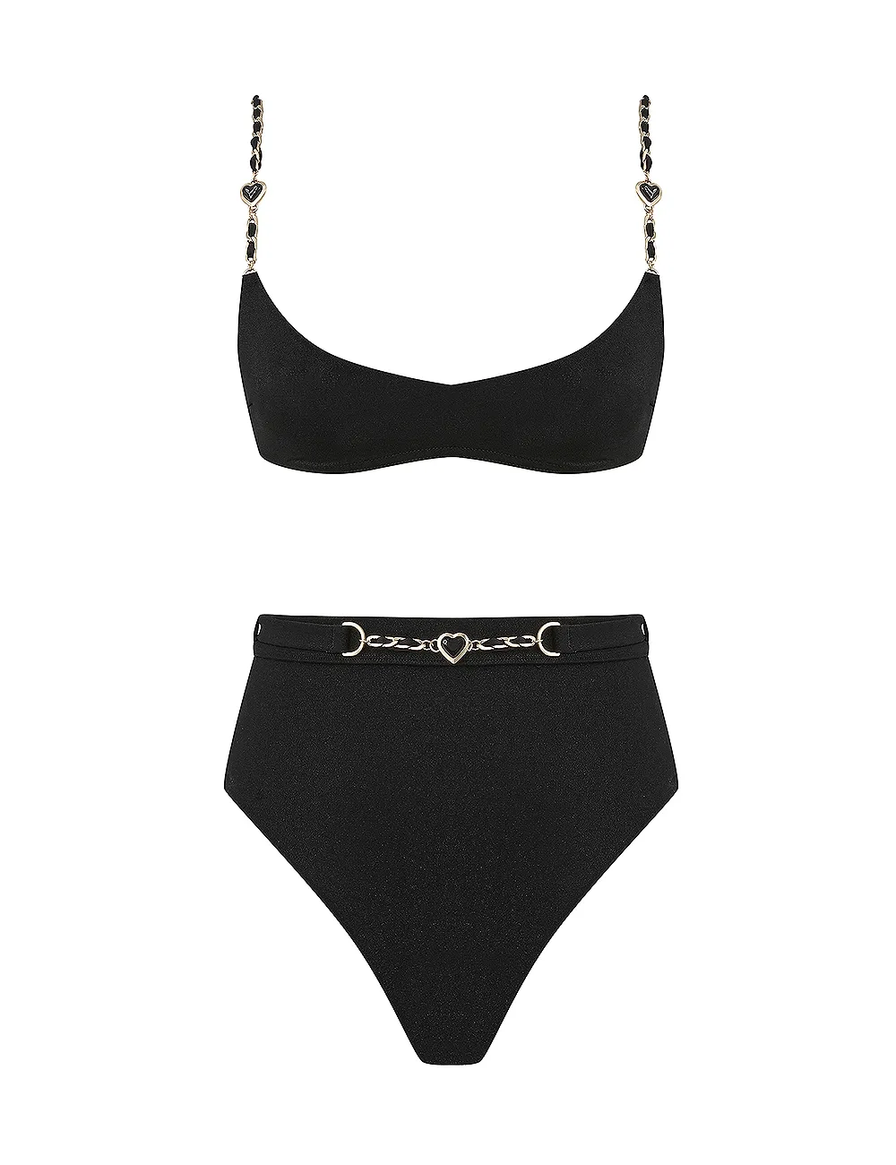 Bikini de cadena Daylight con escote en V