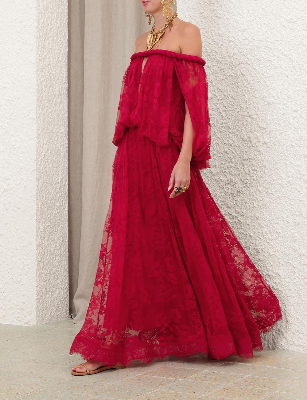 Vestido Maxi de Encaje Luna