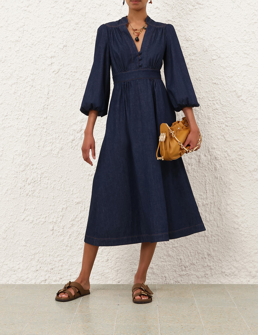 Vestido Midi de Denim Awaken