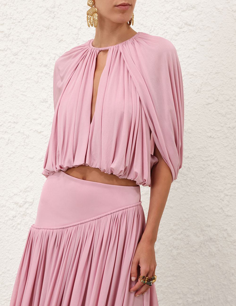 Blusa con capa Alquimia