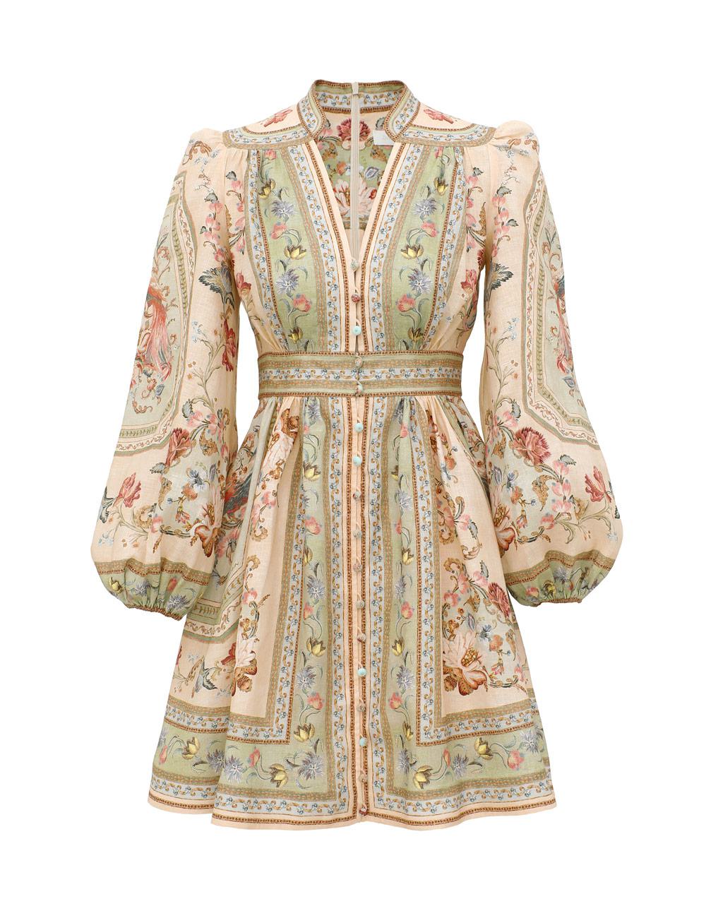 Vestido Mini Plunge Roselight