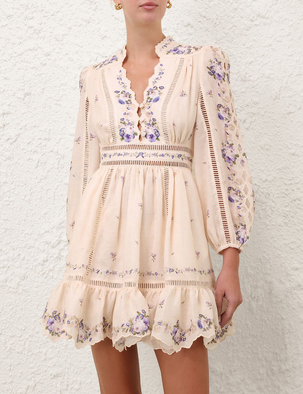 Vestido mini Patience Plunge