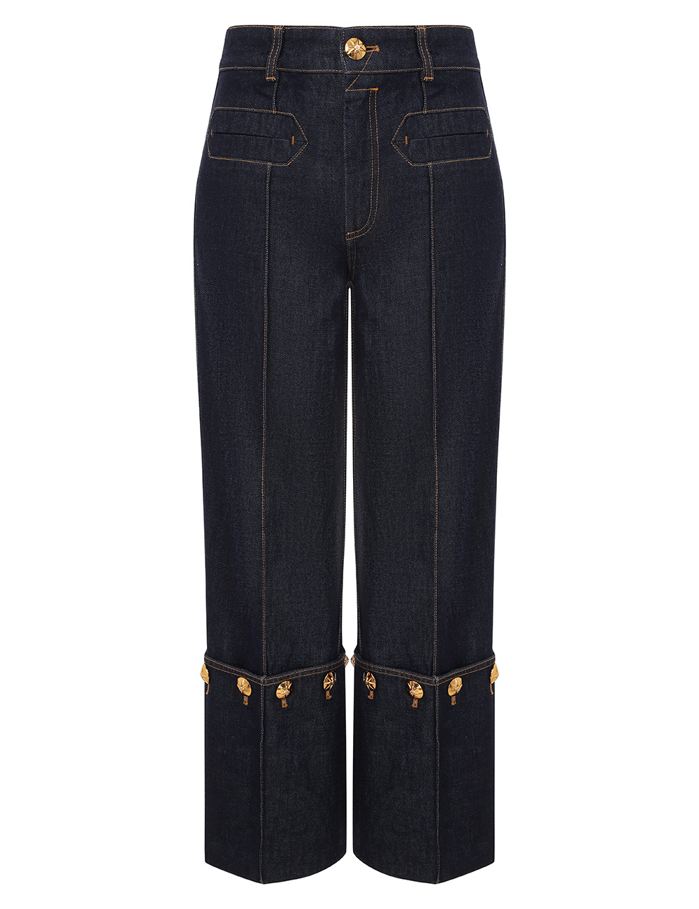 Pantalón vaquero recto corto Rebellion