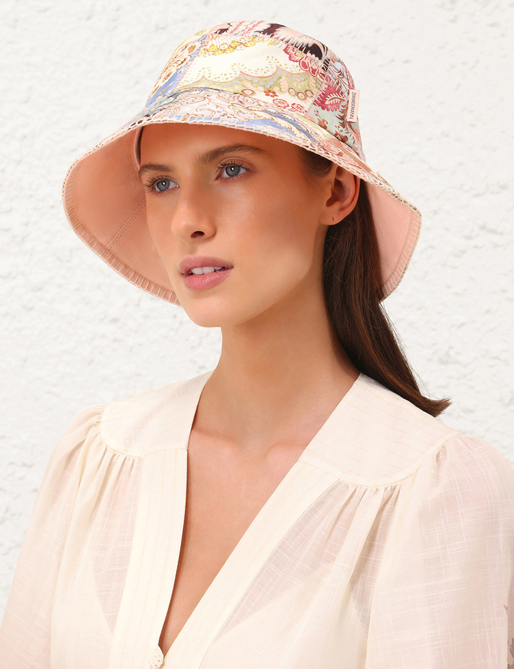 Sombrero de lona estampado