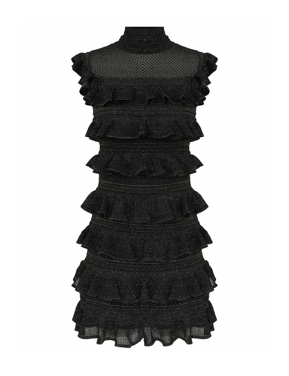 Vestido Mini con Volantes Rebellion