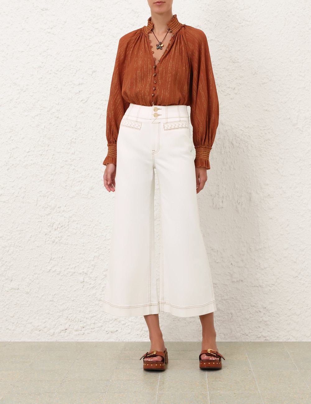 Pantalón vaquero Roselight Corto con Abertura