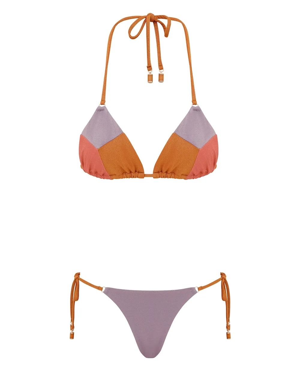 Bikini Triángulo Metálico Indra