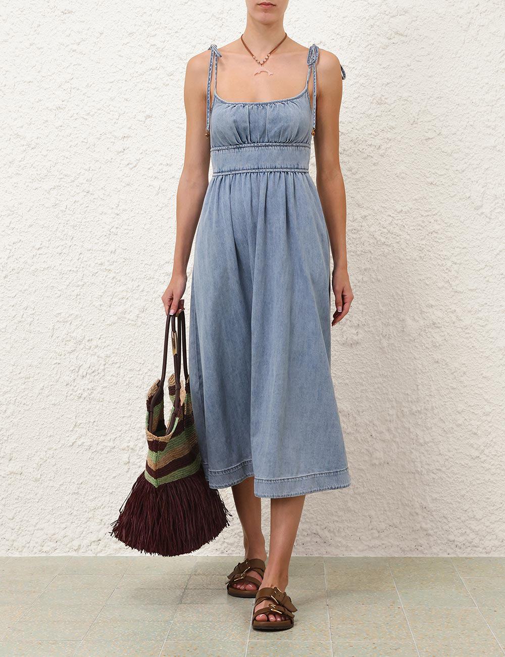 Vestido de Pícnic de Denim Wanderlust