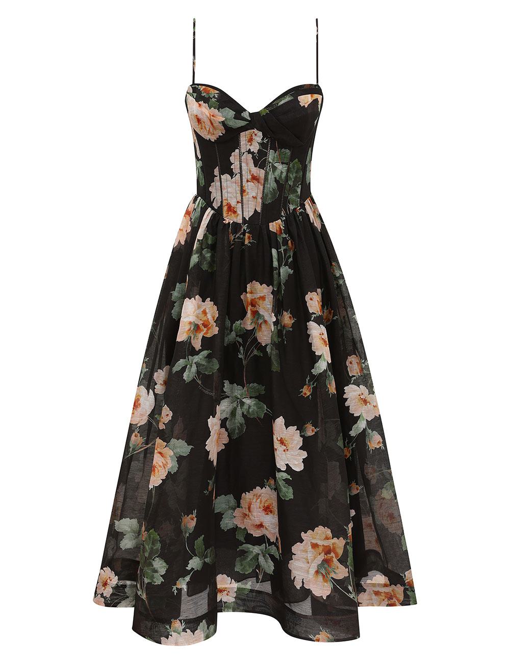 Vestido Midi Corset Luna