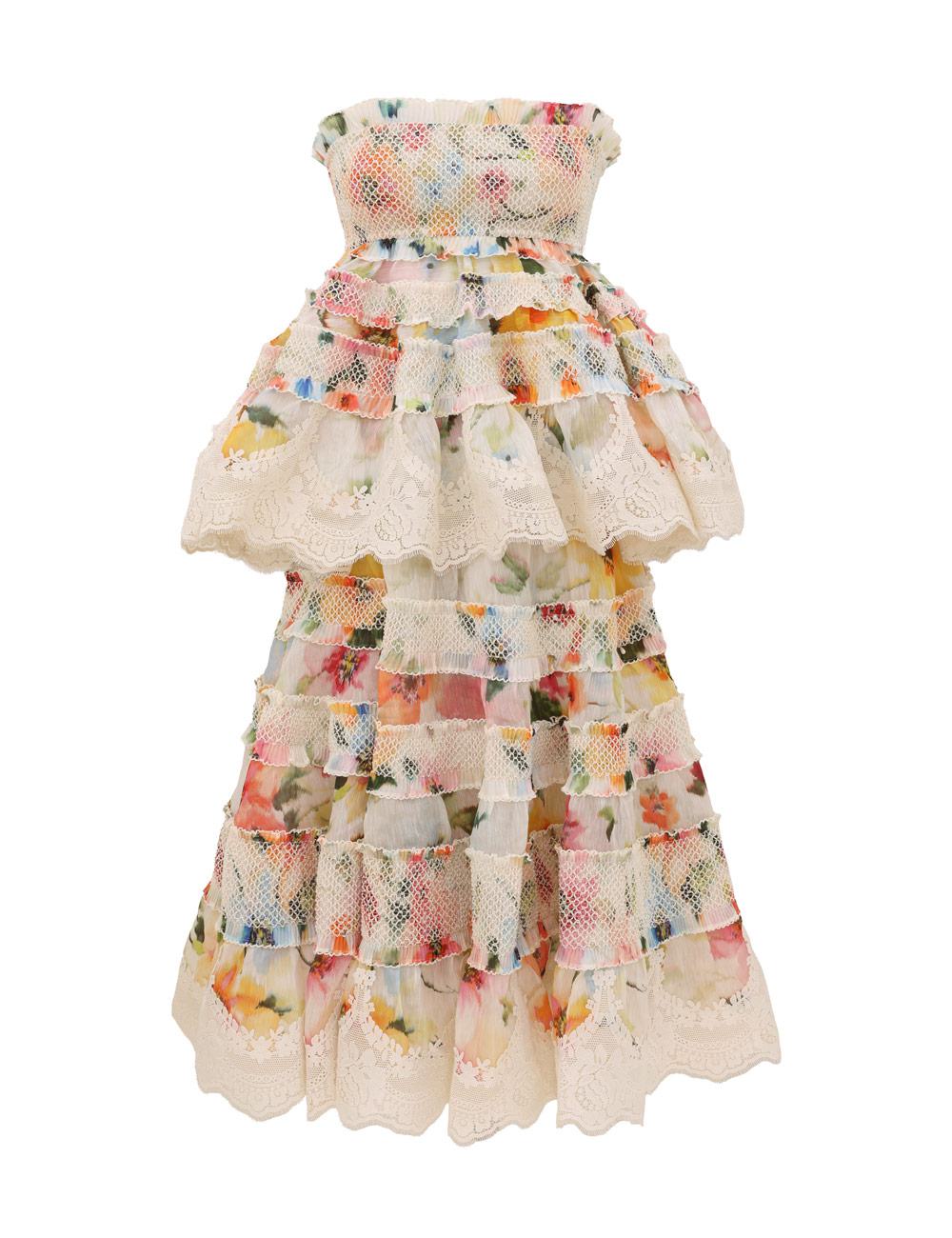 Vestido Midi Plisado Alquimia