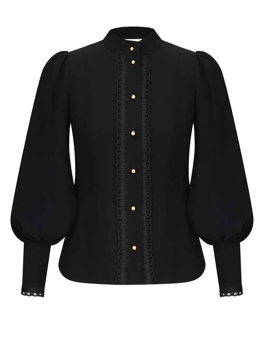 Blusa de utilidad con corte ajustado
