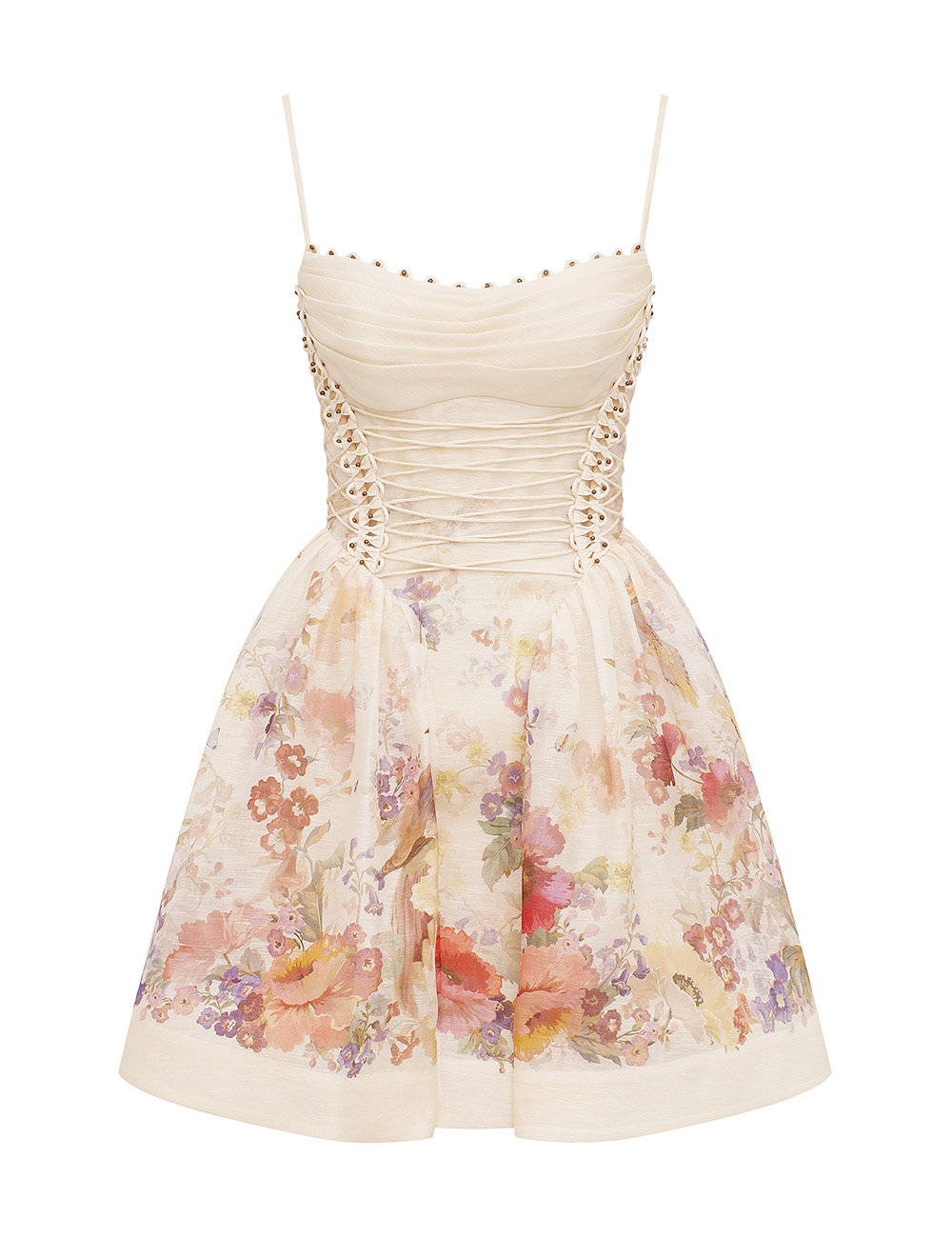 Vestido Mini con Abalorios Alquimia