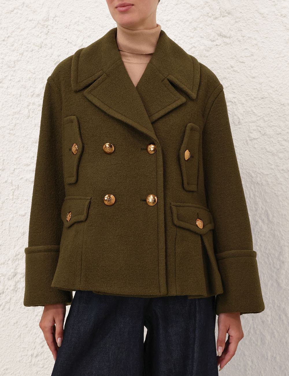Chaqueta peacoat Boucle Rebellion