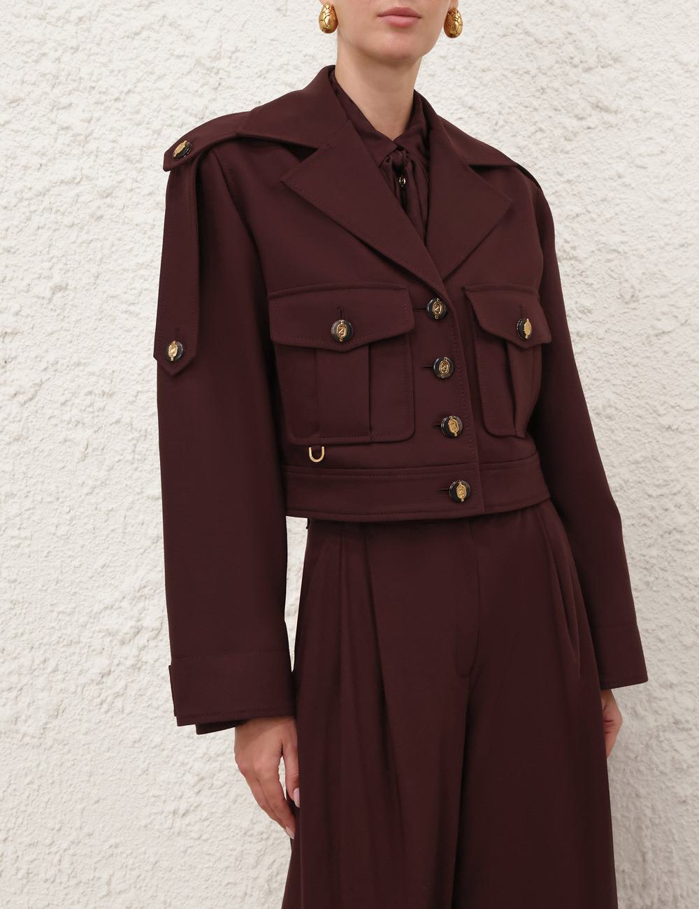 Chaqueta de lana Luna