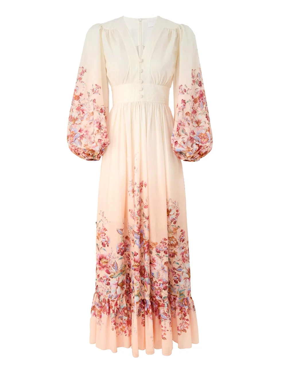 Vestido Maxi Escote Profundo Awaken