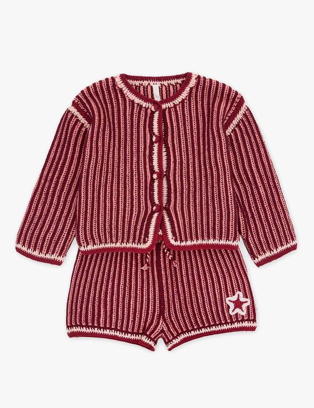 Chaqueta de punto para niños Mahon
