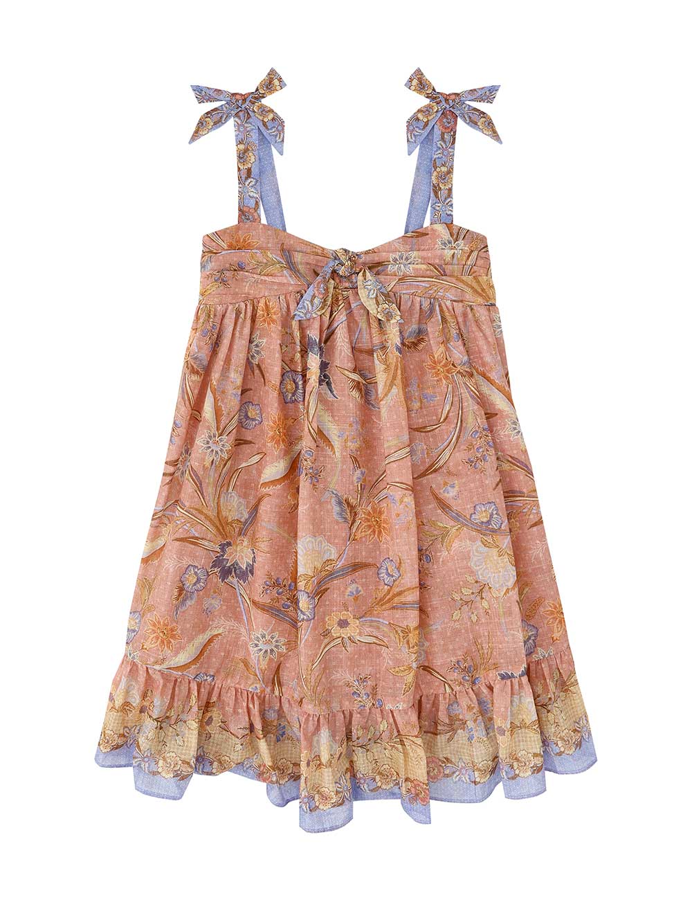 Vestido con cierre delantero para niños Indra