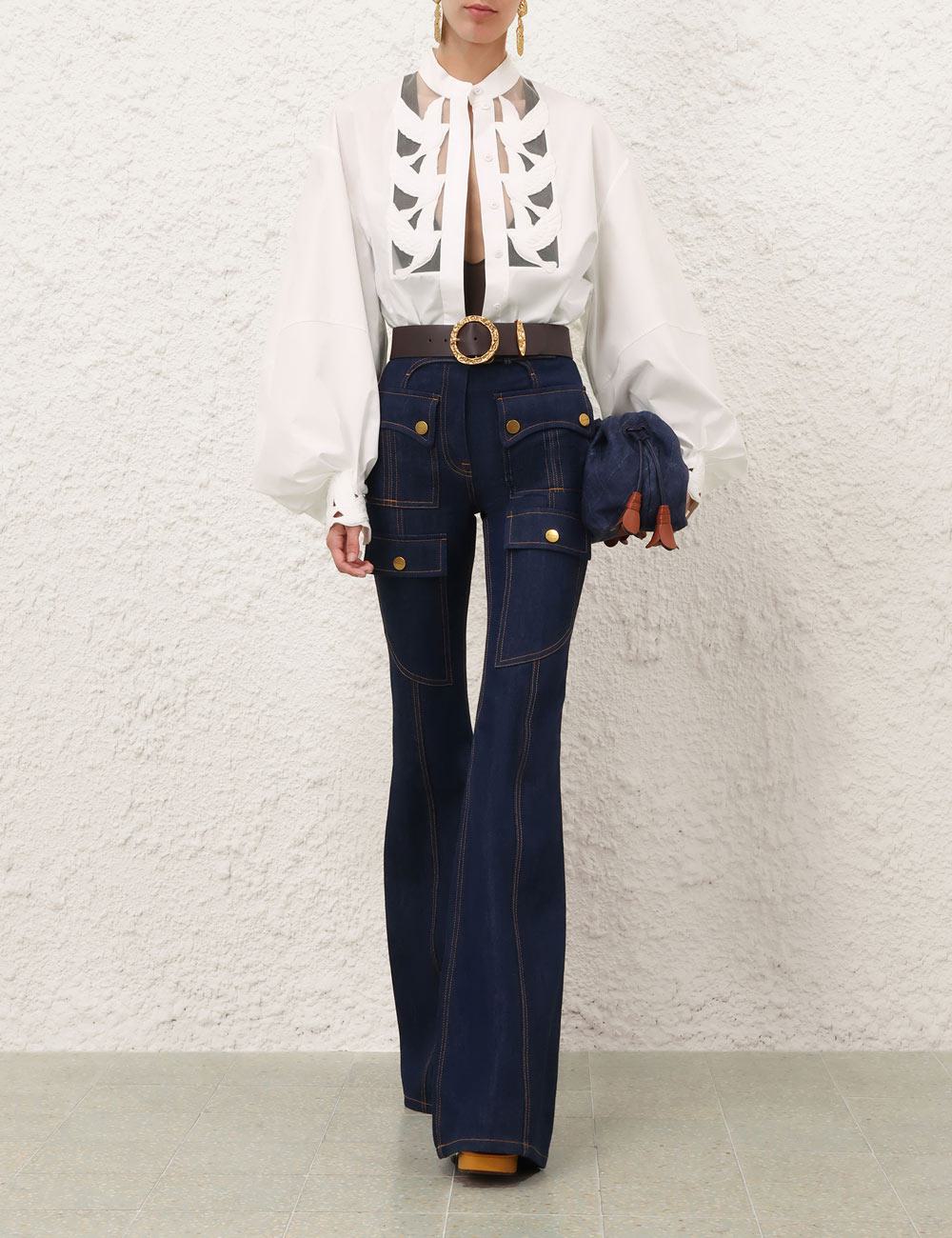 Blusa con aplique Luna