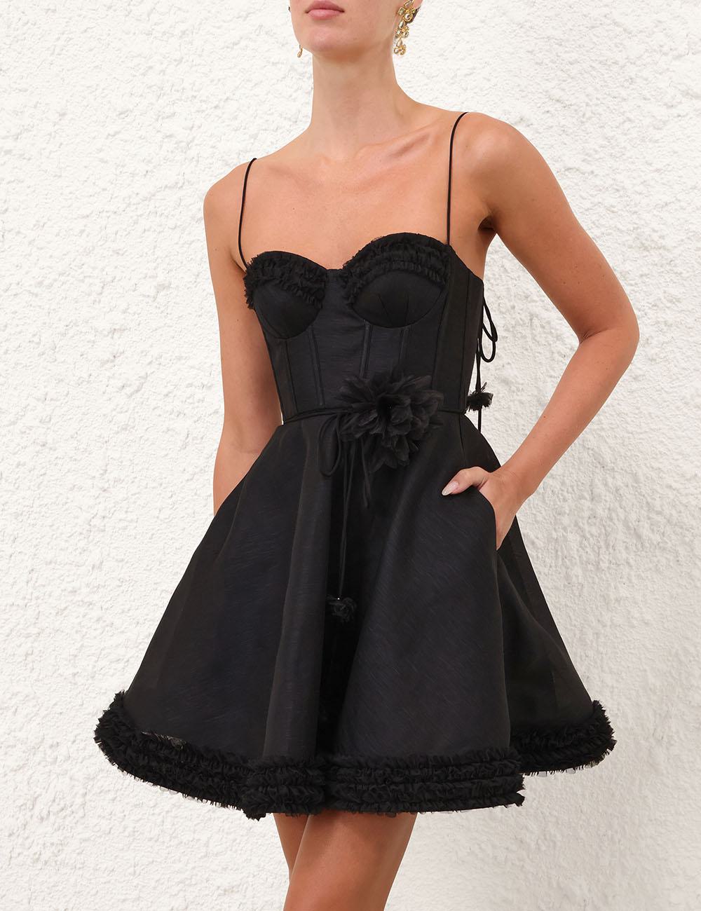 Vestido Mini Ruffle Luna