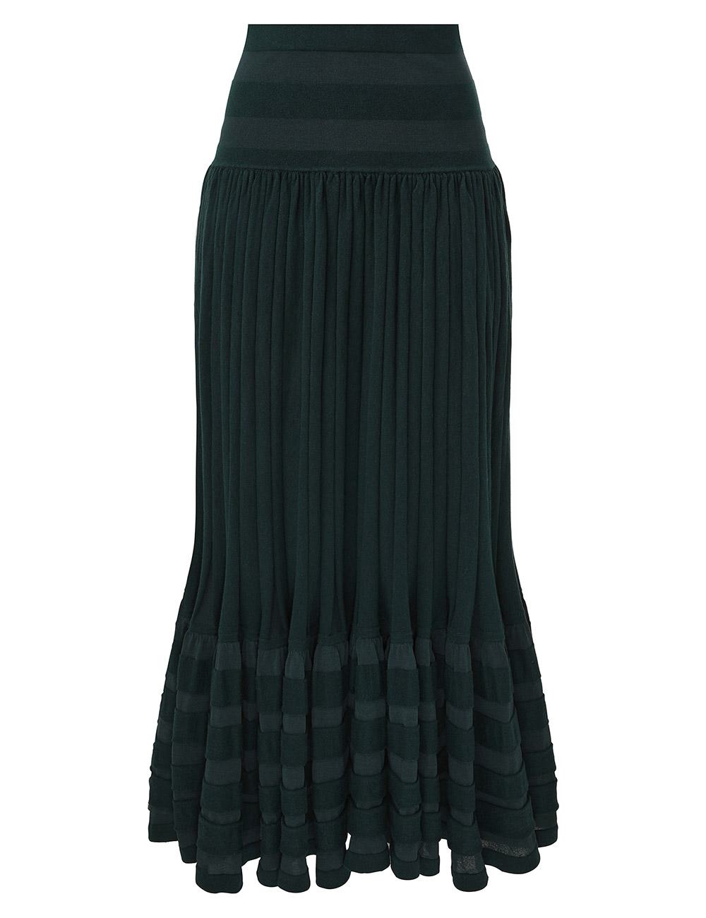 Falda midi recogida Rebellion