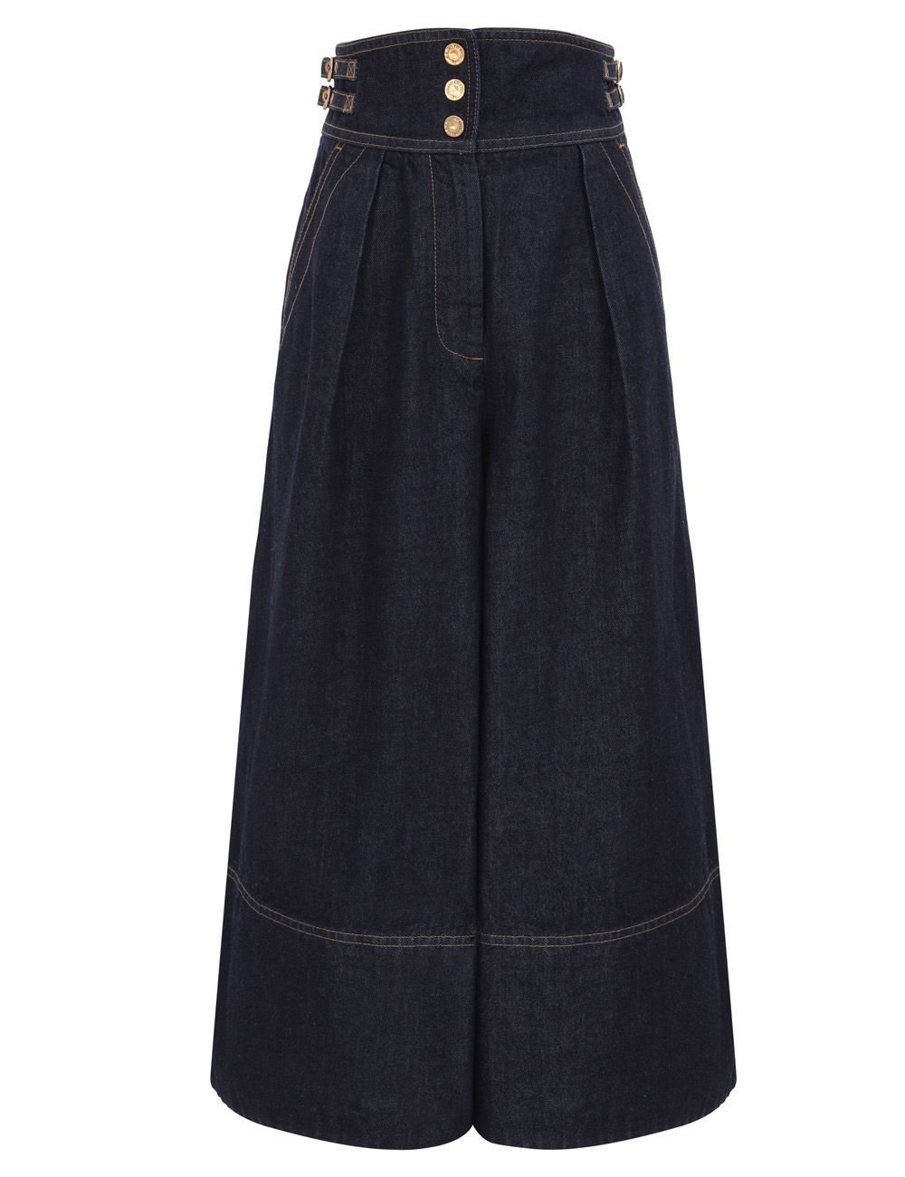 Culotte de mezclilla