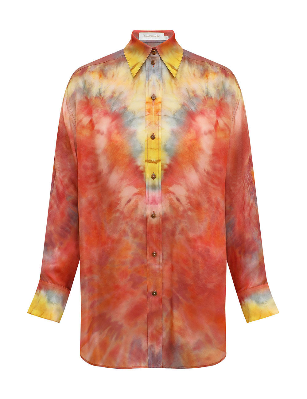 Camisa de Satén Holgada Alquimia