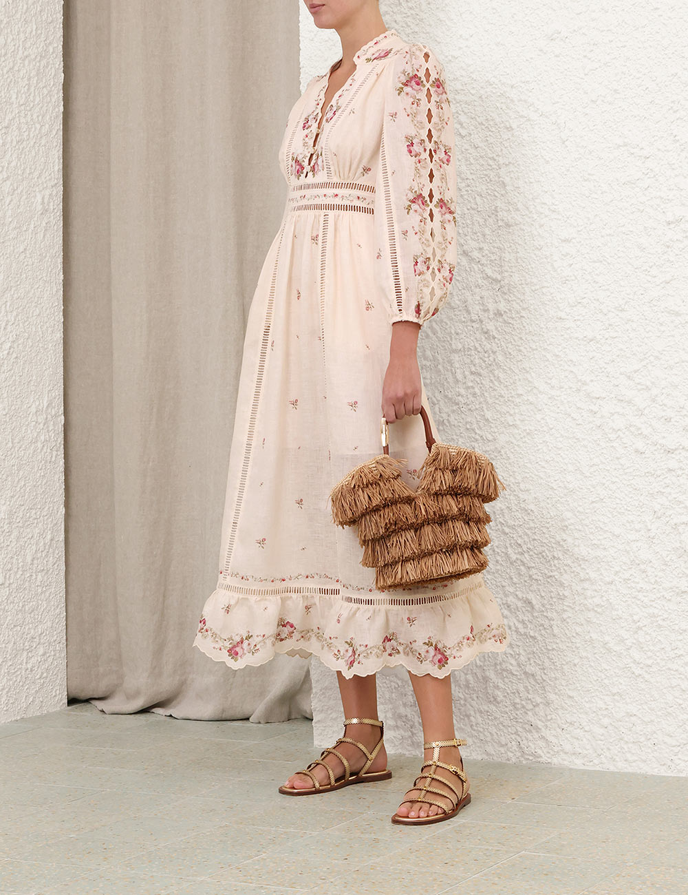 Vestido Midi Patience Plunge