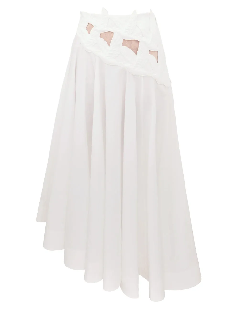 Falda Maxi con Appliqué Luna