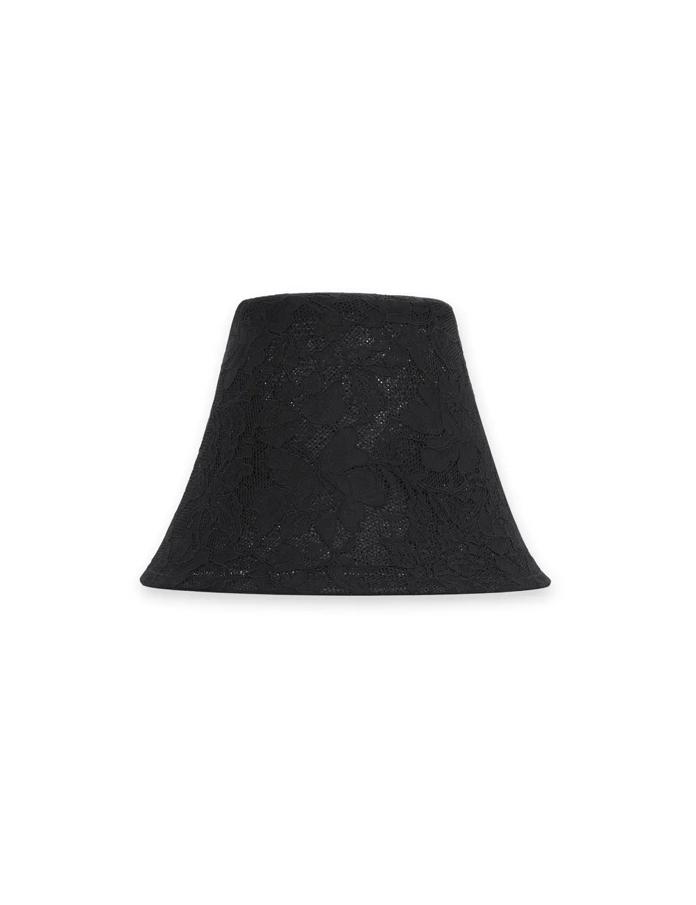 Sombrero de paja con encaje