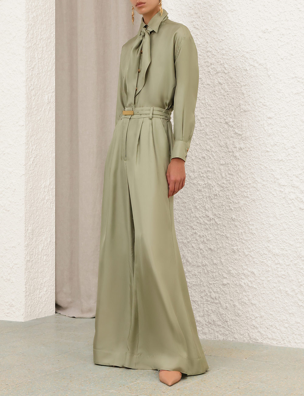 Pantalón de pierna ancha