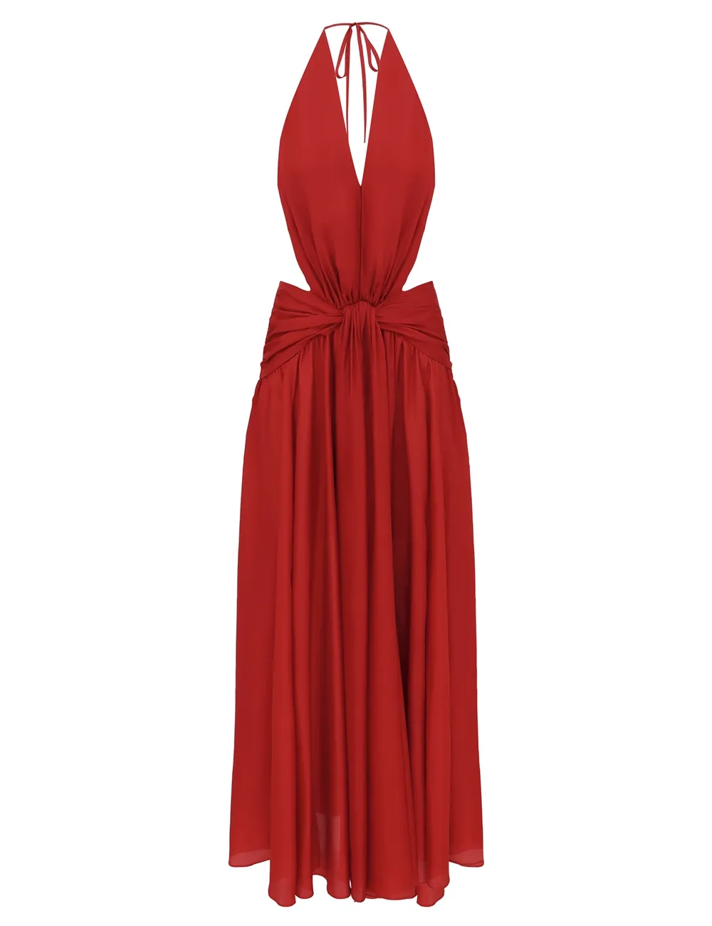 Vestido Maxi Escote en Forma de Plunge Indra