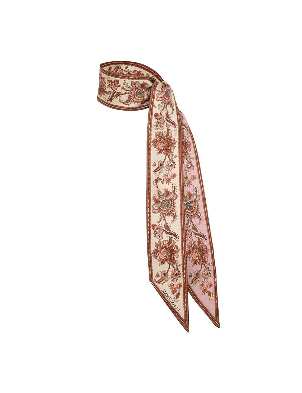 Pashmina de seda estampada
