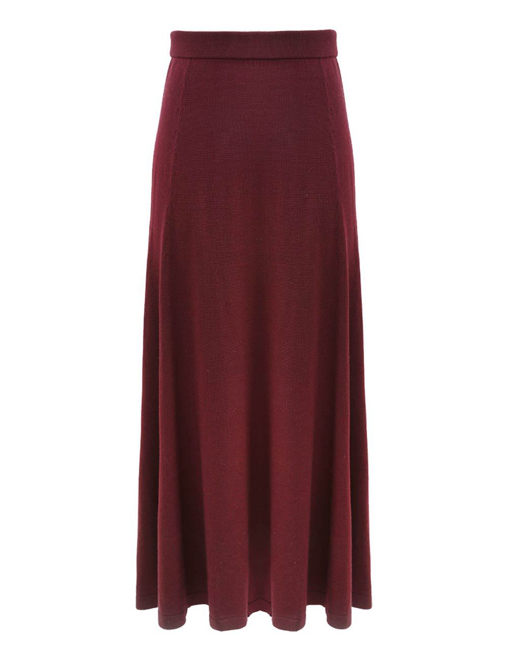 Falda Midi de Lana Merino Rebellion