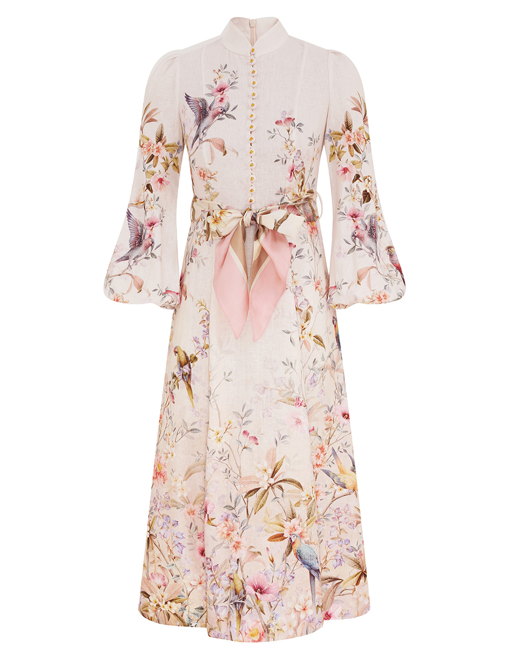 Vestido Midi con Botones Rebellion